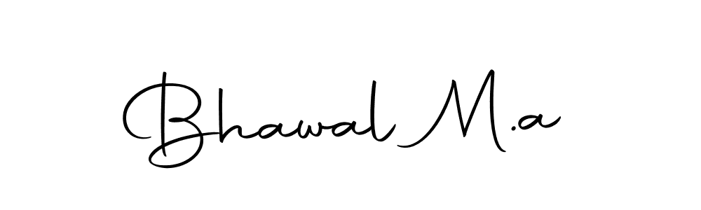 Design your own signature with our free online signature maker. With this signature software, you can create a handwritten (Autography-DOLnW) signature for name Bhawal M.a. Bhawal M.a signature style 10 images and pictures png