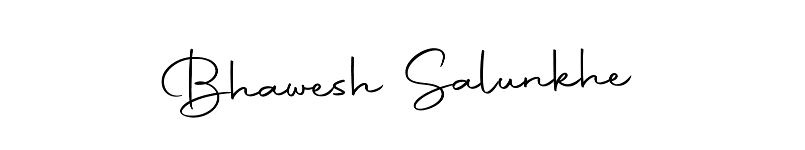 This is the best signature style for the Bhawesh Salunkhe name. Also you like these signature font (Autography-DOLnW). Mix name signature. Bhawesh Salunkhe signature style 10 images and pictures png