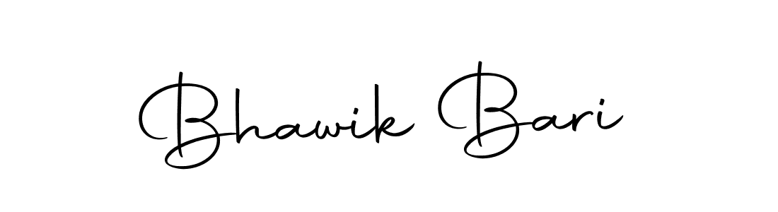 You can use this online signature creator to create a handwritten signature for the name Bhawik Bari. This is the best online autograph maker. Bhawik Bari signature style 10 images and pictures png