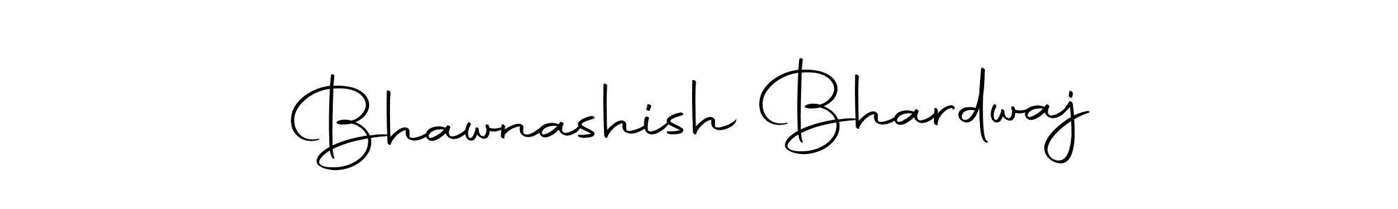 Create a beautiful signature design for name Bhawnashish Bhardwaj. With this signature (Autography-DOLnW) fonts, you can make a handwritten signature for free. Bhawnashish Bhardwaj signature style 10 images and pictures png