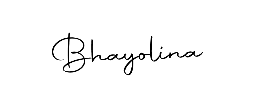Bhayolina stylish signature style. Best Handwritten Sign (Autography-DOLnW) for my name. Handwritten Signature Collection Ideas for my name Bhayolina. Bhayolina signature style 10 images and pictures png