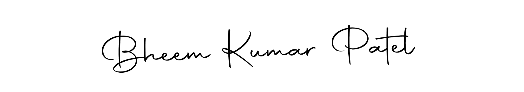 Make a beautiful signature design for name Bheem Kumar Patel. With this signature (Autography-DOLnW) style, you can create a handwritten signature for free. Bheem Kumar Patel signature style 10 images and pictures png