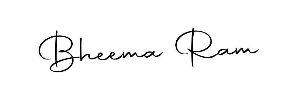 Design your own signature with our free online signature maker. With this signature software, you can create a handwritten (Autography-DOLnW) signature for name Bheema Ram. Bheema Ram signature style 10 images and pictures png