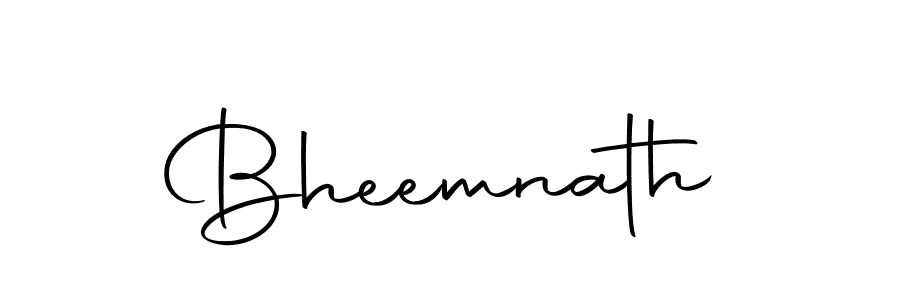 Make a beautiful signature design for name Bheemnath. With this signature (Autography-DOLnW) style, you can create a handwritten signature for free. Bheemnath signature style 10 images and pictures png