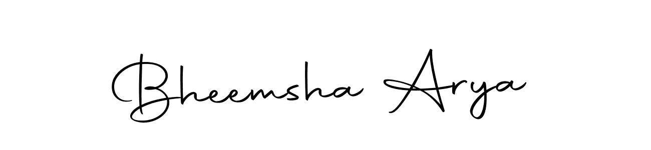 Make a short Bheemsha Arya signature style. Manage your documents anywhere anytime using Autography-DOLnW. Create and add eSignatures, submit forms, share and send files easily. Bheemsha Arya signature style 10 images and pictures png