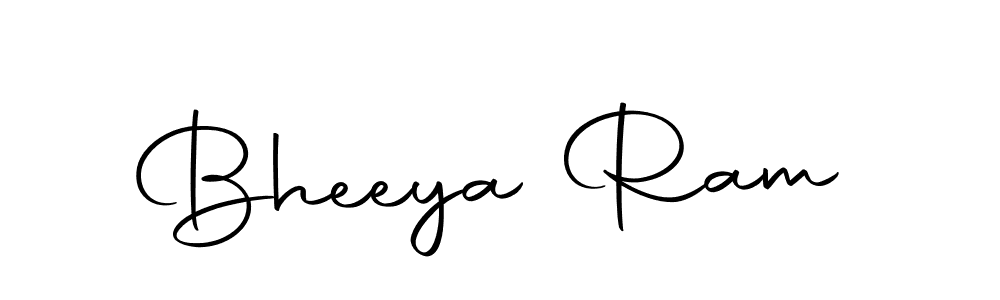 Make a beautiful signature design for name Bheeya Ram. With this signature (Autography-DOLnW) style, you can create a handwritten signature for free. Bheeya Ram signature style 10 images and pictures png