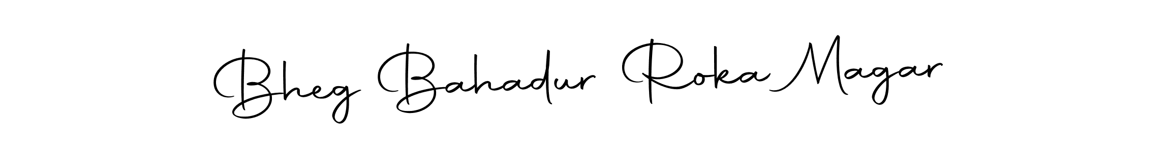 It looks lik you need a new signature style for name Bheg Bahadur Roka Magar. Design unique handwritten (Autography-DOLnW) signature with our free signature maker in just a few clicks. Bheg Bahadur Roka Magar signature style 10 images and pictures png