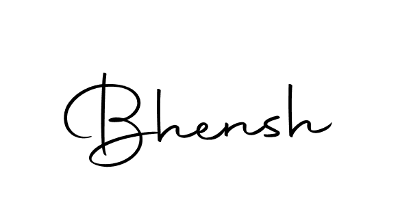 How to make Bhensh signature? Autography-DOLnW is a professional autograph style. Create handwritten signature for Bhensh name. Bhensh signature style 10 images and pictures png