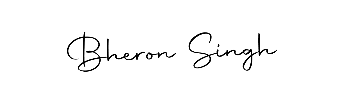 The best way (Autography-DOLnW) to make a short signature is to pick only two or three words in your name. The name Bheron Singh include a total of six letters. For converting this name. Bheron Singh signature style 10 images and pictures png