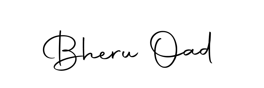 Bheru Oad stylish signature style. Best Handwritten Sign (Autography-DOLnW) for my name. Handwritten Signature Collection Ideas for my name Bheru Oad. Bheru Oad signature style 10 images and pictures png