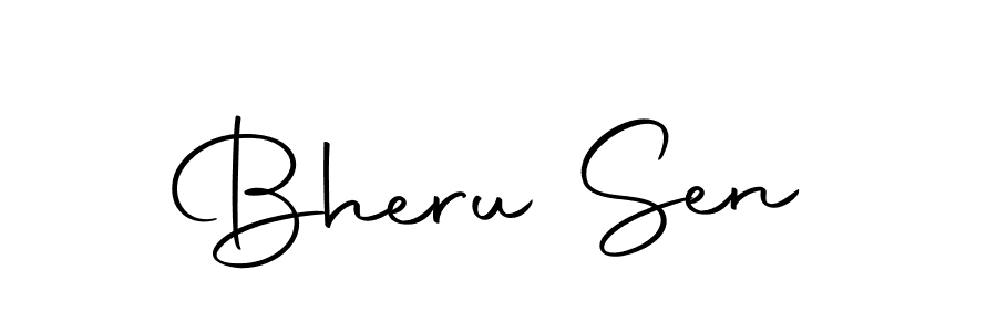 How to make Bheru Sen signature? Autography-DOLnW is a professional autograph style. Create handwritten signature for Bheru Sen name. Bheru Sen signature style 10 images and pictures png