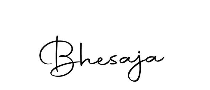 Design your own signature with our free online signature maker. With this signature software, you can create a handwritten (Autography-DOLnW) signature for name Bhesaja. Bhesaja signature style 10 images and pictures png