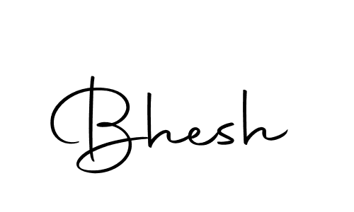 Use a signature maker to create a handwritten signature online. With this signature software, you can design (Autography-DOLnW) your own signature for name Bhesh. Bhesh signature style 10 images and pictures png
