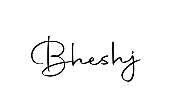 The best way (Autography-DOLnW) to make a short signature is to pick only two or three words in your name. The name Bheshj include a total of six letters. For converting this name. Bheshj signature style 10 images and pictures png