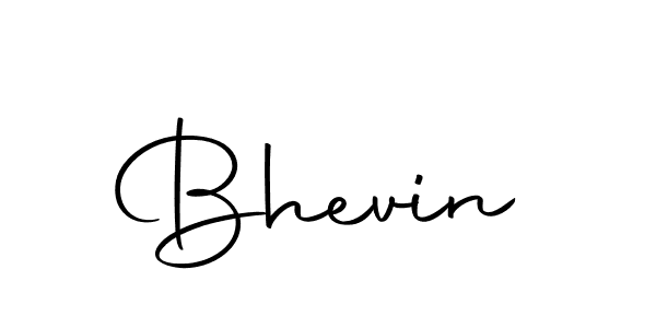 Make a beautiful signature design for name Bhevin. Use this online signature maker to create a handwritten signature for free. Bhevin signature style 10 images and pictures png