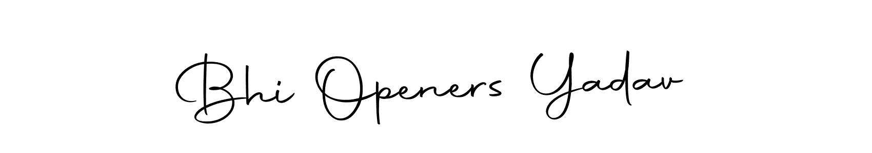 How to make Bhi Openers Yadav signature? Autography-DOLnW is a professional autograph style. Create handwritten signature for Bhi Openers Yadav name. Bhi Openers Yadav signature style 10 images and pictures png