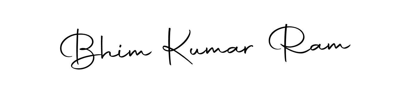 Design your own signature with our free online signature maker. With this signature software, you can create a handwritten (Autography-DOLnW) signature for name Bhim Kumar Ram. Bhim Kumar Ram signature style 10 images and pictures png