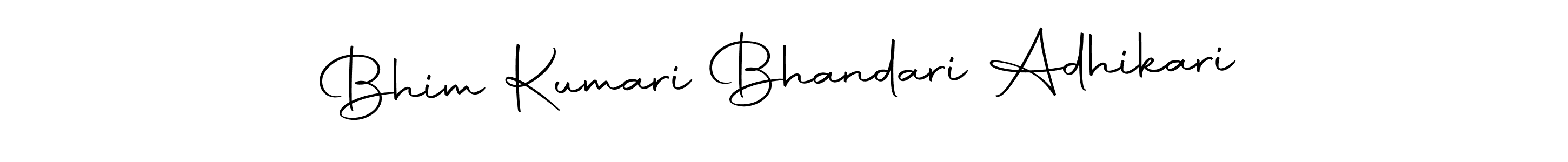 See photos of Bhim Kumari Bhandari Adhikari official signature by Spectra . Check more albums & portfolios. Read reviews & check more about Autography-DOLnW font. Bhim Kumari Bhandari Adhikari signature style 10 images and pictures png