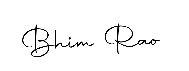Create a beautiful signature design for name Bhim Rao. With this signature (Autography-DOLnW) fonts, you can make a handwritten signature for free. Bhim Rao signature style 10 images and pictures png