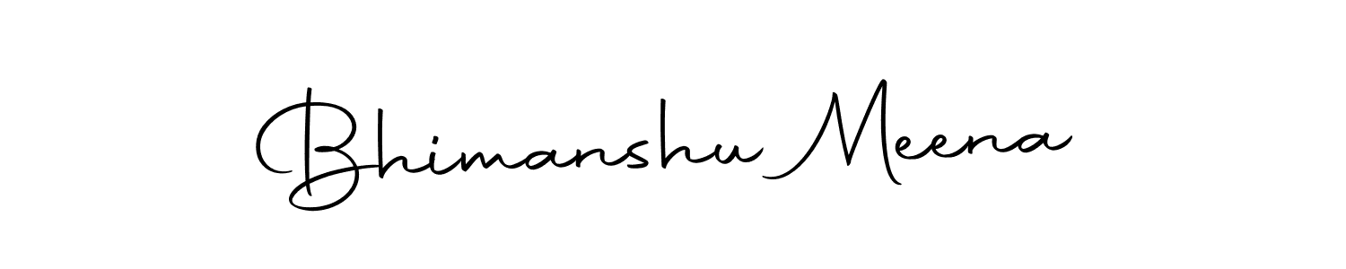 Bhimanshu Meena stylish signature style. Best Handwritten Sign (Autography-DOLnW) for my name. Handwritten Signature Collection Ideas for my name Bhimanshu Meena. Bhimanshu Meena signature style 10 images and pictures png