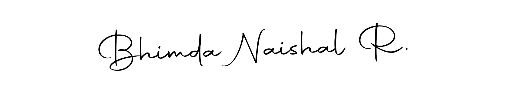 Make a beautiful signature design for name Bhimda Naishal R.. Use this online signature maker to create a handwritten signature for free. Bhimda Naishal R. signature style 10 images and pictures png