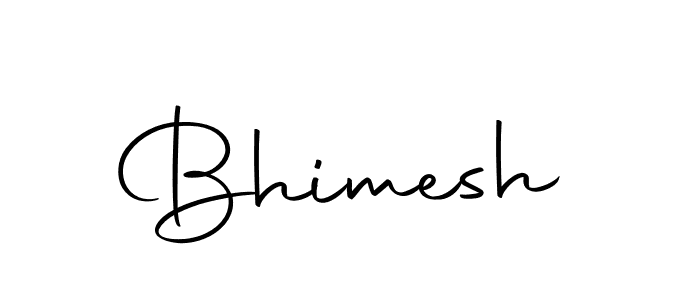 The best way (Autography-DOLnW) to make a short signature is to pick only two or three words in your name. The name Bhimesh include a total of six letters. For converting this name. Bhimesh signature style 10 images and pictures png