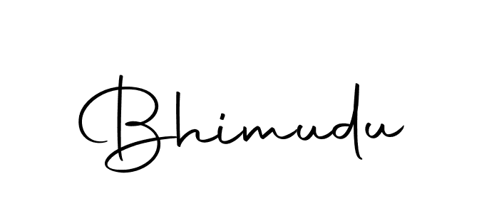 Make a beautiful signature design for name Bhimudu. With this signature (Autography-DOLnW) style, you can create a handwritten signature for free. Bhimudu signature style 10 images and pictures png