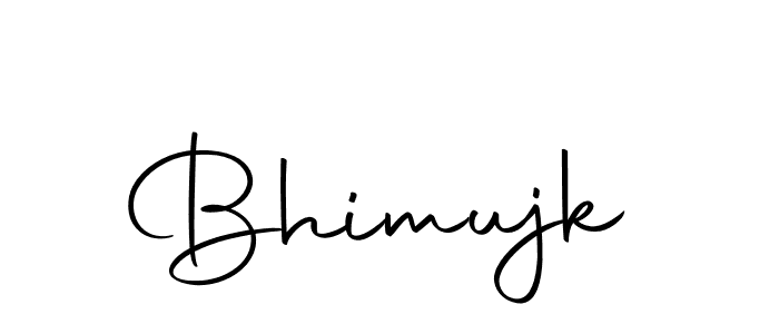 Use a signature maker to create a handwritten signature online. With this signature software, you can design (Autography-DOLnW) your own signature for name Bhimujk. Bhimujk signature style 10 images and pictures png