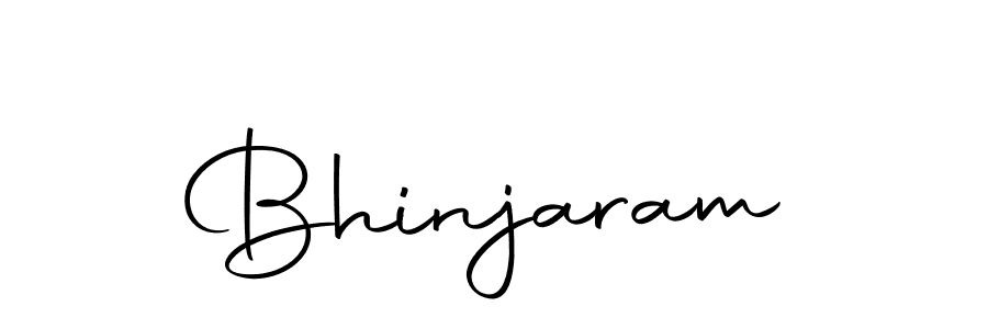 Make a beautiful signature design for name Bhinjaram. With this signature (Autography-DOLnW) style, you can create a handwritten signature for free. Bhinjaram signature style 10 images and pictures png