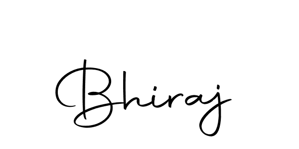 Make a beautiful signature design for name Bhiraj. Use this online signature maker to create a handwritten signature for free. Bhiraj signature style 10 images and pictures png