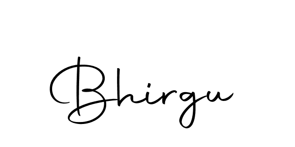 Design your own signature with our free online signature maker. With this signature software, you can create a handwritten (Autography-DOLnW) signature for name Bhirgu. Bhirgu signature style 10 images and pictures png