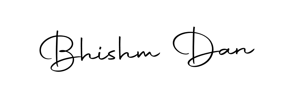 Make a beautiful signature design for name Bhishm Dan. Use this online signature maker to create a handwritten signature for free. Bhishm Dan signature style 10 images and pictures png