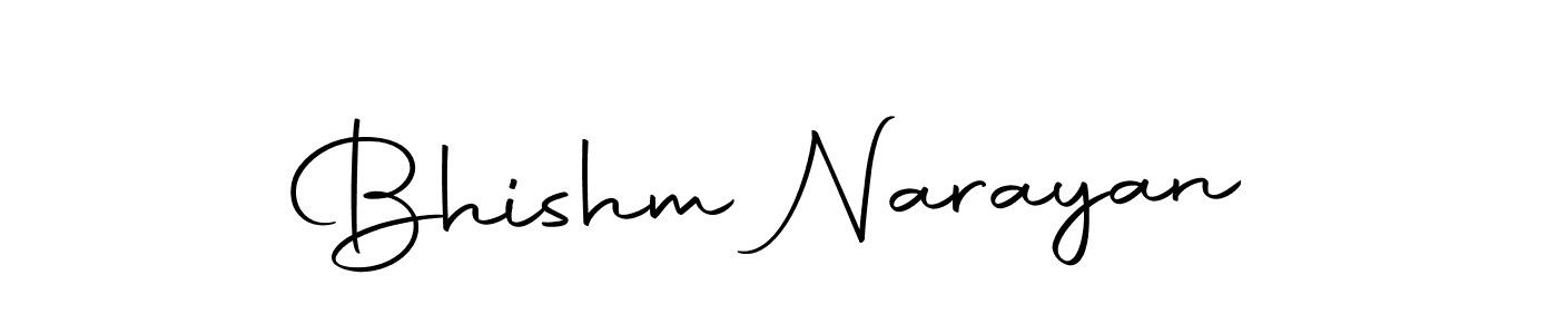 Make a short Bhishm Narayan signature style. Manage your documents anywhere anytime using Autography-DOLnW. Create and add eSignatures, submit forms, share and send files easily. Bhishm Narayan signature style 10 images and pictures png