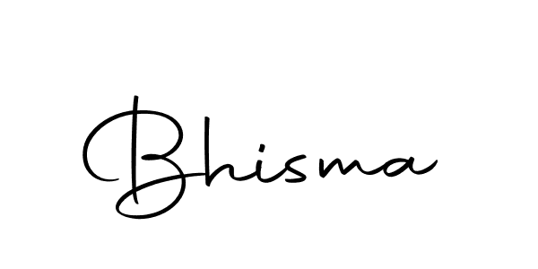 Use a signature maker to create a handwritten signature online. With this signature software, you can design (Autography-DOLnW) your own signature for name Bhisma. Bhisma signature style 10 images and pictures png