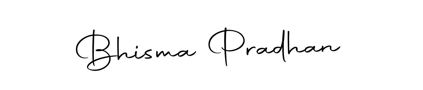 You can use this online signature creator to create a handwritten signature for the name Bhisma Pradhan. This is the best online autograph maker. Bhisma Pradhan signature style 10 images and pictures png