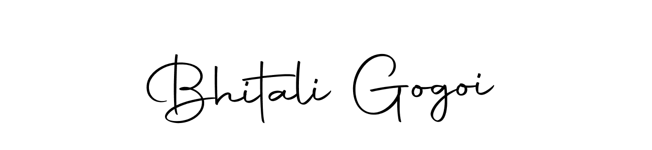 Autography-DOLnW is a professional signature style that is perfect for those who want to add a touch of class to their signature. It is also a great choice for those who want to make their signature more unique. Get Bhitali Gogoi name to fancy signature for free. Bhitali Gogoi signature style 10 images and pictures png