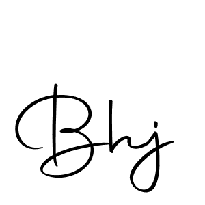 Create a beautiful signature design for name Bhj. With this signature (Autography-DOLnW) fonts, you can make a handwritten signature for free. Bhj signature style 10 images and pictures png