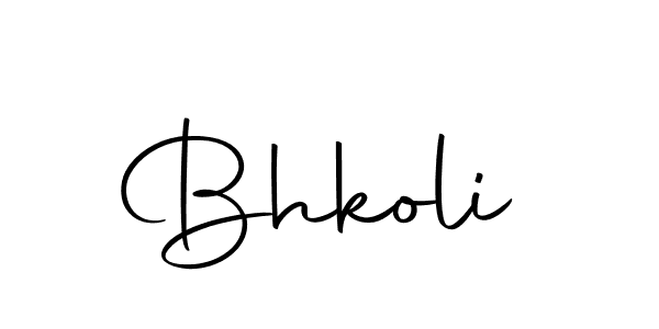 The best way (Autography-DOLnW) to make a short signature is to pick only two or three words in your name. The name Bhkoli include a total of six letters. For converting this name. Bhkoli signature style 10 images and pictures png