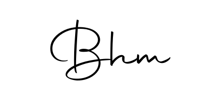 Discover the perfect balance of readability and style for Bhm with Autography-DOLnW font. Create your dream signature today. Bhm signature style 10 images and pictures png