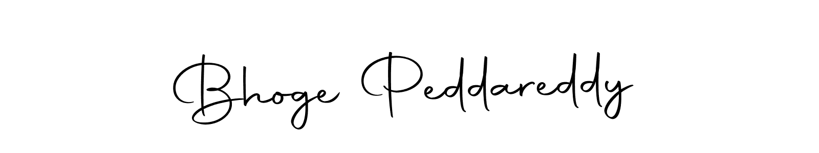 Design your own signature with our free online signature maker. With this signature software, you can create a handwritten (Autography-DOLnW) signature for name Bhoge Peddareddy. Bhoge Peddareddy signature style 10 images and pictures png