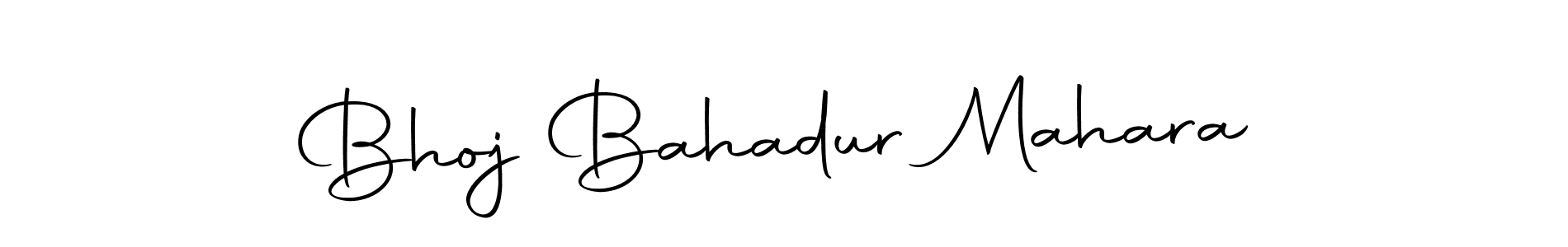 You can use this online signature creator to create a handwritten signature for the name Bhoj Bahadur Mahara. This is the best online autograph maker. Bhoj Bahadur Mahara signature style 10 images and pictures png