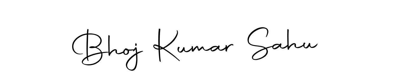 Design your own signature with our free online signature maker. With this signature software, you can create a handwritten (Autography-DOLnW) signature for name Bhoj Kumar Sahu. Bhoj Kumar Sahu signature style 10 images and pictures png