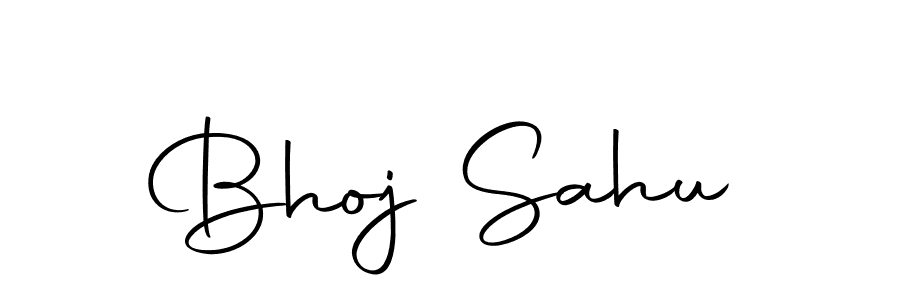 Also we have Bhoj Sahu name is the best signature style. Create professional handwritten signature collection using Autography-DOLnW autograph style. Bhoj Sahu signature style 10 images and pictures png
