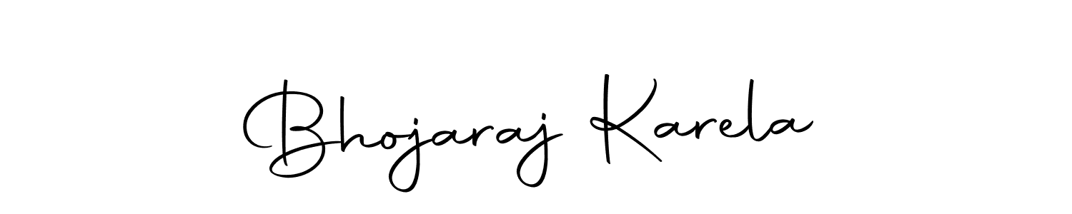Autography-DOLnW is a professional signature style that is perfect for those who want to add a touch of class to their signature. It is also a great choice for those who want to make their signature more unique. Get Bhojaraj Karela name to fancy signature for free. Bhojaraj Karela signature style 10 images and pictures png