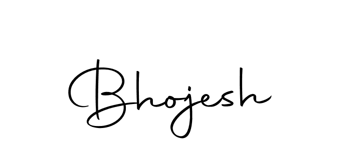 Make a beautiful signature design for name Bhojesh. Use this online signature maker to create a handwritten signature for free. Bhojesh signature style 10 images and pictures png