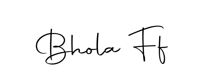 Design your own signature with our free online signature maker. With this signature software, you can create a handwritten (Autography-DOLnW) signature for name Bhola Ff. Bhola Ff signature style 10 images and pictures png