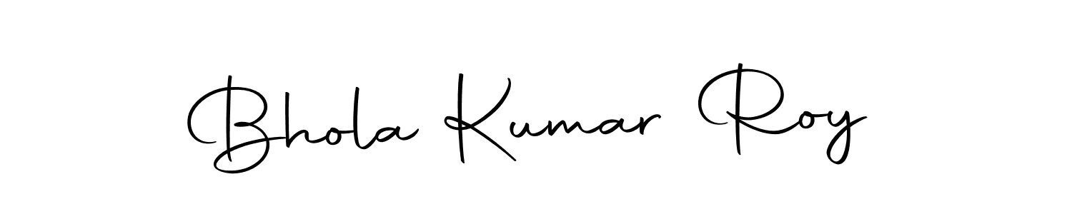 Use a signature maker to create a handwritten signature online. With this signature software, you can design (Autography-DOLnW) your own signature for name Bhola Kumar Roy. Bhola Kumar Roy signature style 10 images and pictures png