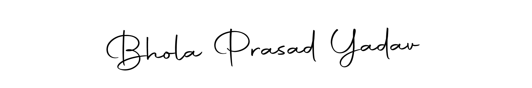 Make a beautiful signature design for name Bhola Prasad Yadav. With this signature (Autography-DOLnW) style, you can create a handwritten signature for free. Bhola Prasad Yadav signature style 10 images and pictures png