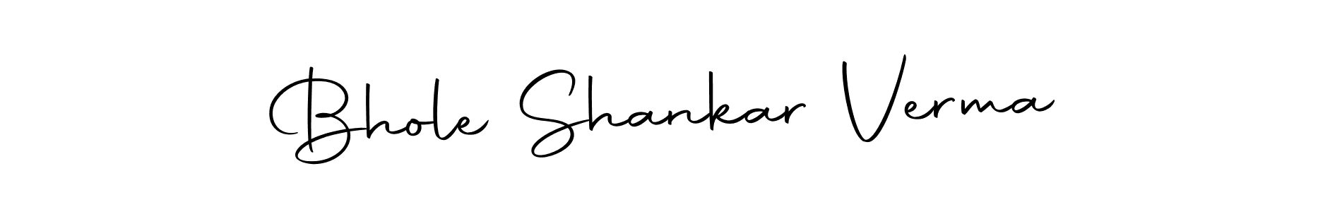 Bhole Shankar Verma stylish signature style. Best Handwritten Sign (Autography-DOLnW) for my name. Handwritten Signature Collection Ideas for my name Bhole Shankar Verma. Bhole Shankar Verma signature style 10 images and pictures png