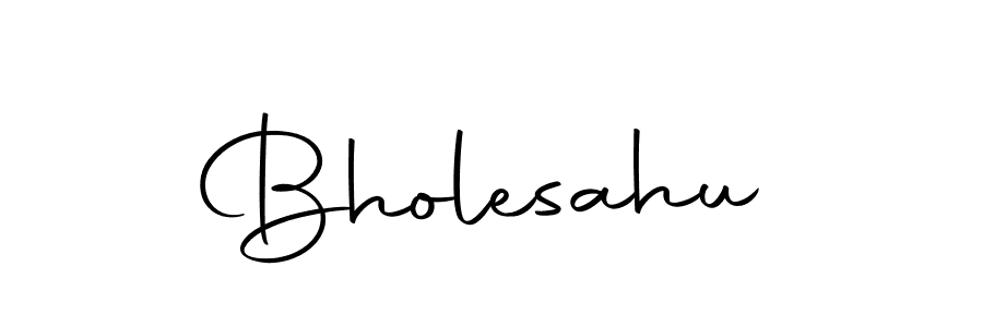 Similarly Autography-DOLnW is the best handwritten signature design. Signature creator online .You can use it as an online autograph creator for name Bholesahu. Bholesahu signature style 10 images and pictures png